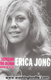 Erica Jong holding nothing back at Nathans.