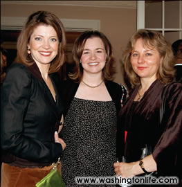 Norah O’Donnell, Deborah Stine, Hanna Bonvarewska