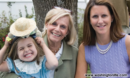 India Reynolds, Mary Ballou Ballentine and Regina Stettinius