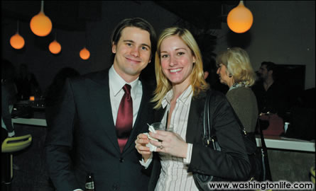 Jason Ritter and Sarah Wilson