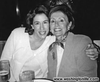 Christine and Nancy Pelosi