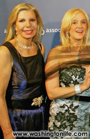 Princess Yasmin Khan and Trish Vradenburg