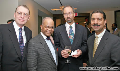 Aubrey Sarvis, Riley Temple, Richard Roberts and Eric Washington