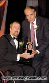 Lois Irvin and Sen. Robert Dole