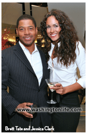 Brett Tate and Jessica Clark