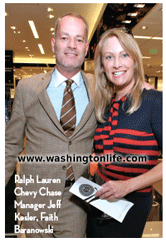 Ralph Lauren Chevy Chase Manager Jeff Kesler, Faith Baranowski