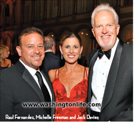 Raul Fernandez, Michelle Freeman and Jack Davies