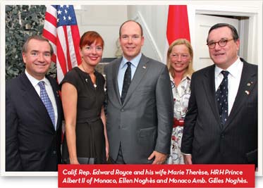 Edward Royce and his wife Marie Therèse