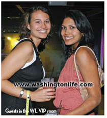 Guests in the WL VIP room