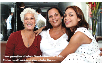 Phillipe Prosper and Alessandra Torres Isabel Celeste and Rosario Isabel Dawson