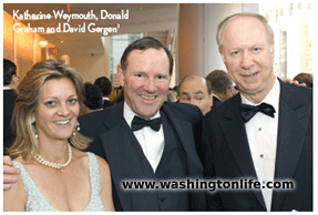 Katherine Weymouth, Donald Graham and David Gergen1