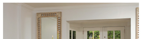 The smaller dining room