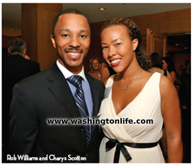 Rob Williams and Charys Scotton