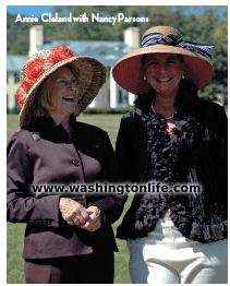 Annie Cleland with Nancy Parsons