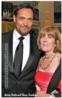 Jimmy Smits and Ginny Grenham