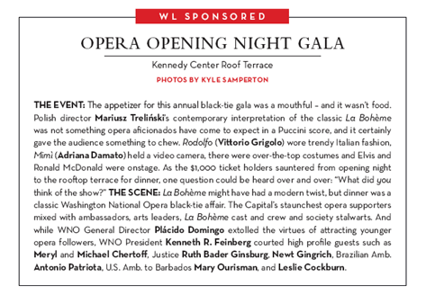 Opera Opening Night Gala