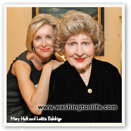 Mary Haft and Letitia Baldrige