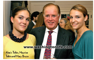 Alexis Tobin, Maurice Tobin and Mary Bruce