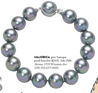 MAJORICA grey baroque