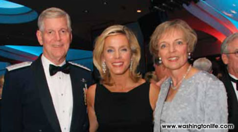 General Richard myers, deborah norville and mary jo myers