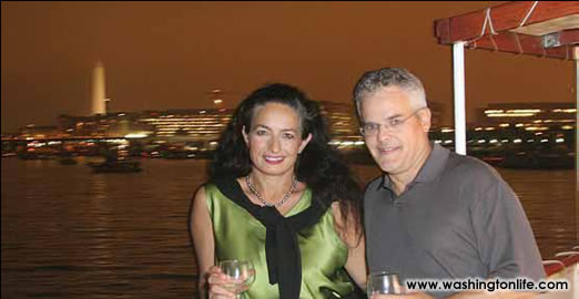 Olvia Demetriou and Dino Pampillonia