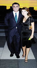 Prince Reza Pahlavi and Princess Yasmine Pahlavi