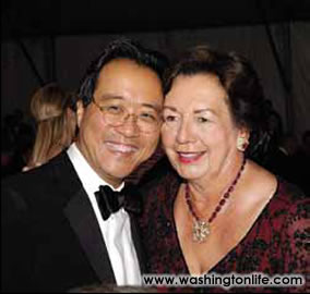 Yo Yo Ma and Ann Jordan