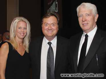 Susan Harreld, Tim Russert and Michael Harreld