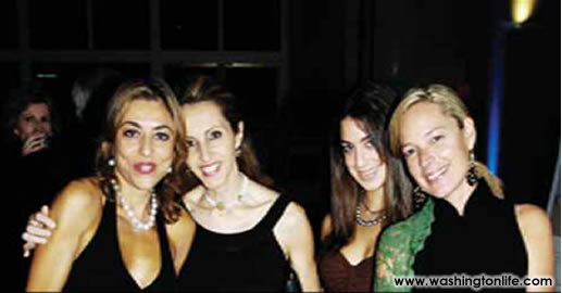 Beli Nasseri, Roya Rafei, Sanvi Nasseri and Mariella Traeger