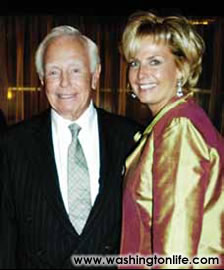 Vicki Sant and Sid Bass