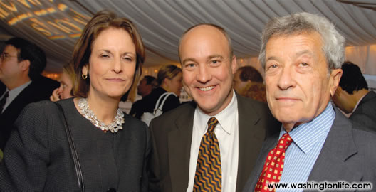 Gloria Borger, Mike Duff y and Gerald Rafshoon