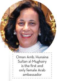 Oman Amb. Hunaina Sulta al-Mughairy