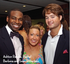 Ashton Ramsie, Rachel Barbeza and Sean Robertson