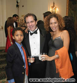 Gene Sperling, Allison Abner with Son Miles