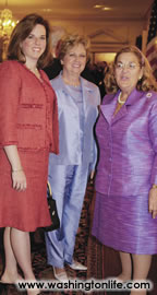 Laura Viney, Janeen Meehan and Esther Coopersmith