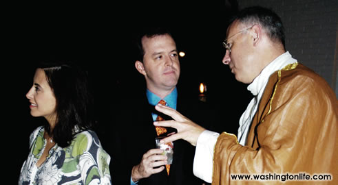 Dina and Rick Powell and Peter Watson
