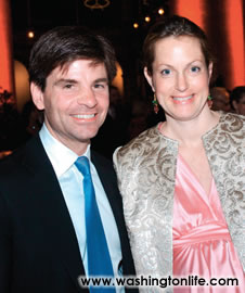 George Stephanopoulos and Alexandra Wentworth