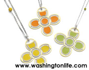 ROBERTO COIN’S CHIC & SHINE DAISY PENDANTS 
