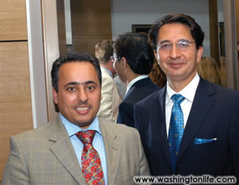 Ali Al-Thani and Afghan Amb. Said Jawad