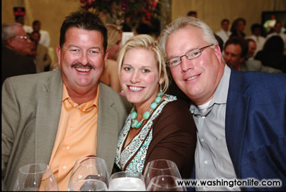 Bill and Michelle Dewitt with Jeff Carlton