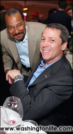 Anthony A. Lewis of Verizon with Event Host Joe Rober