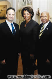 Kuwaiti Amb. Salem Al-Sabah with Marcia Jackson and HUD Secretary Walter and Didi Cutler etary Alphonso Jackson
