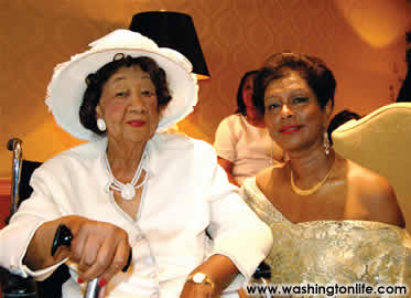Dorothy Height and Mary Piyatissa