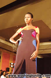 Jackie in Stephen Burrows