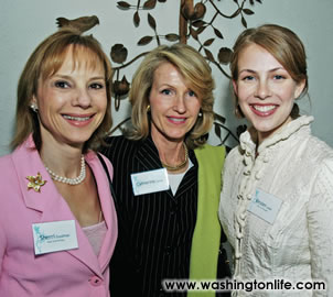 Sherri Goodman, Cathy Jones and Kirsten Lodal