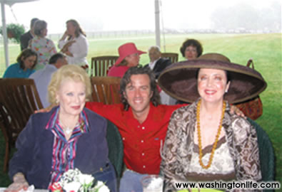 Colette Saltz, Aleco Bravo and his mother, Monica Greenberg