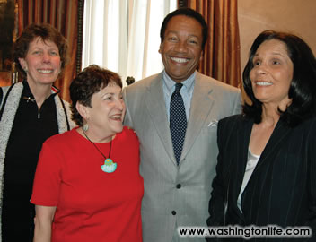 Margot Aronson Levin, Ann Hoff man, Jonathan Rodgers and Royal Kennedy Rodgers