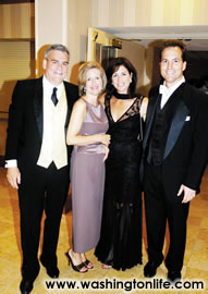 Ben and Beth Hiatt with Sharon and Wiley Lowery