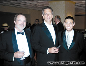 Richard Hunt with Mark Bisnow and Elliot Bisnow