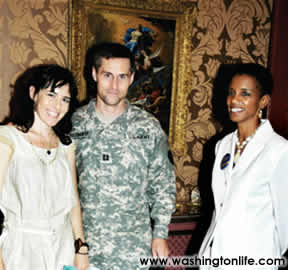 Nora Maccoby, Captain Todd Hathaway and Donna Edwards